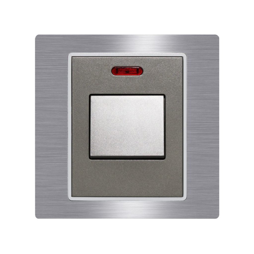 Click 45A switch for Heating Gray