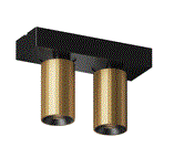 Cirque  Cylinder  CBF45SA2 15W Lifud Built out Non Dim on&off Black/ White