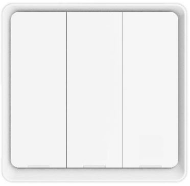 DIO-3G-SW-BEE Dion 3 Gang White switch with 3relay (withoutof N neutral connection) White