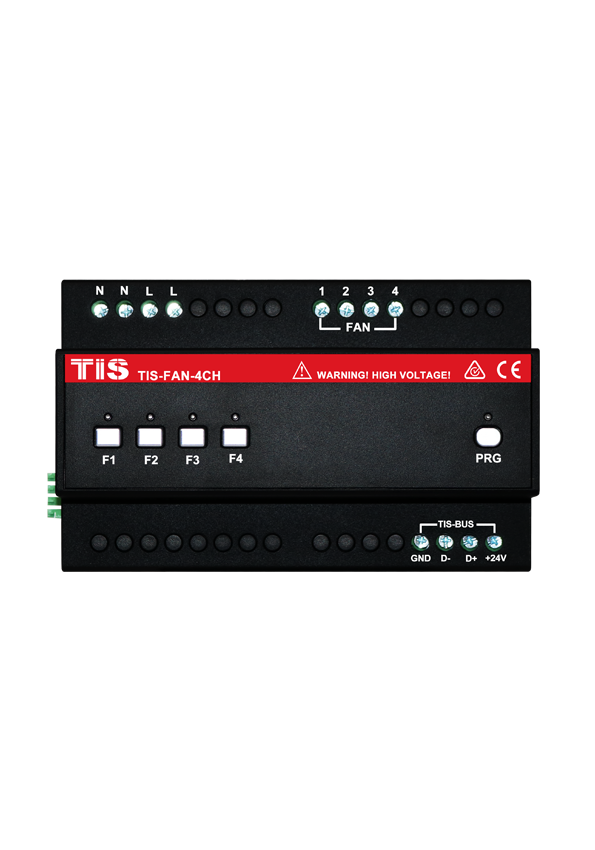 TIS-FAN-4CH TIS FAN SPEED CONTROLLER