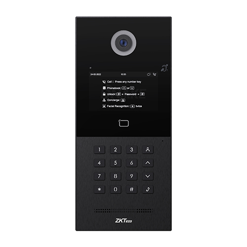 TIS-INT-80-FCR Door Phone Intercom 8" Touch Screen with Face Recognition