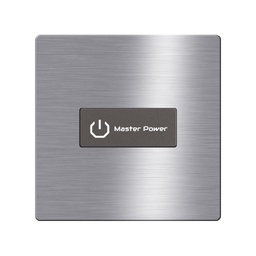 Click Push Button TIS-BUS Series 1 gang in Single Frame