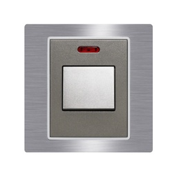Click 45A switch for Heating Gray
