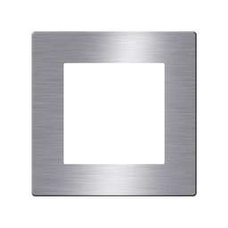 CLK-COV1-GRY  Click Brushed Aluminum Cover 1 Frame   UK  Size, grey