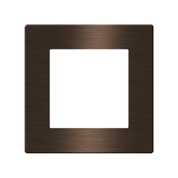 CLK-COV1-GOL Click Brushed Aluminum Cover 1 Frame   UK  Size, gold