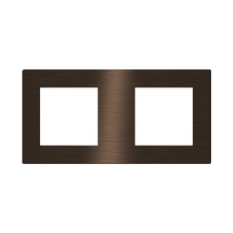 CLK-COV2-GOL Click Brushed Aluminum Cover 2 Frame   UK  Size, gold