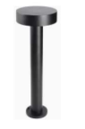 21-BL21B Bollard Light 12w  IP54 Black   D200*53*D65*H600mm