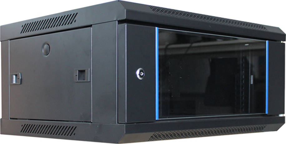 4U 600 x 450 Wall Mount Rack Single Section Cabinet