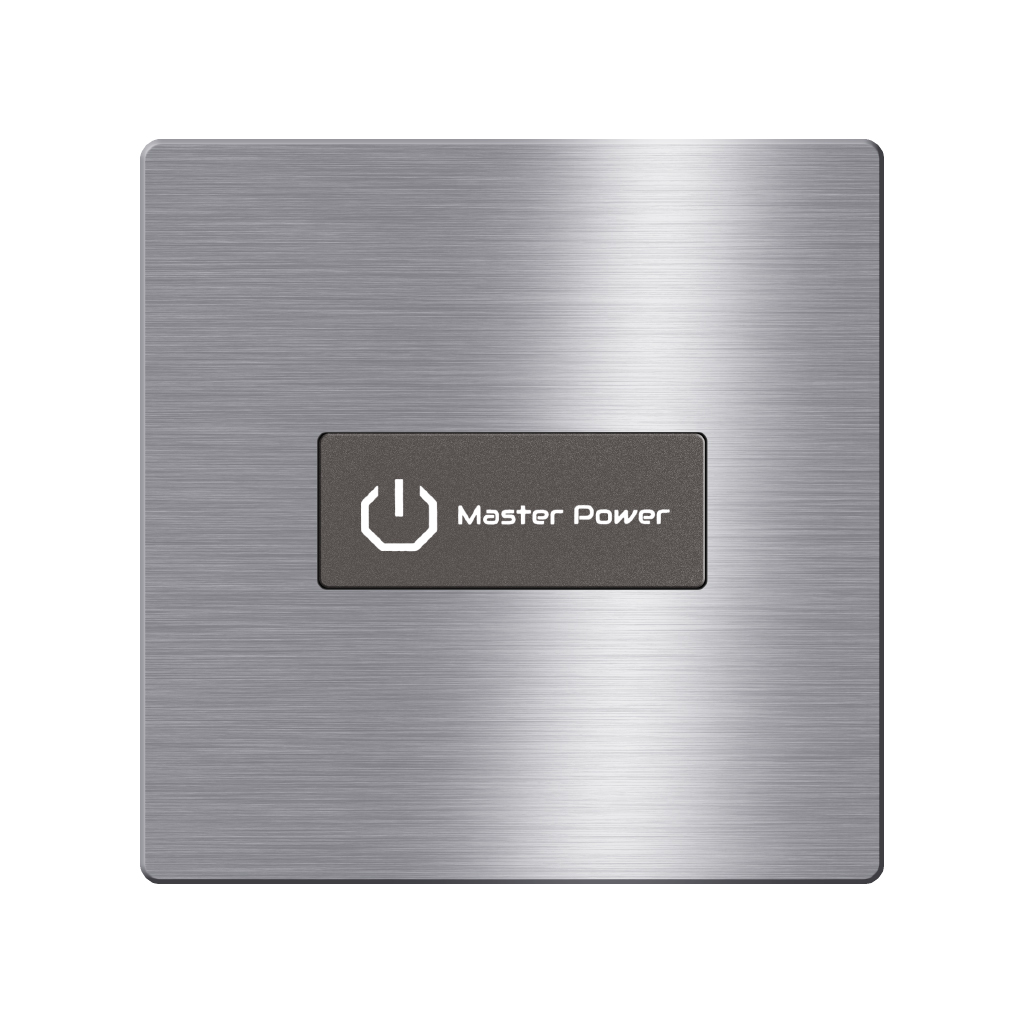 Click Push Button TIS-BUS Series 1 gang in Single Frame