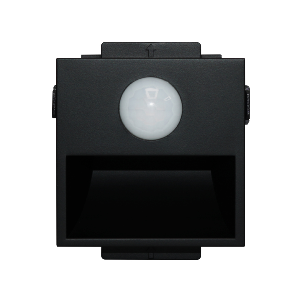 CLK-LED-PIR-BLK LED Mechanic Footlight with sensor Black