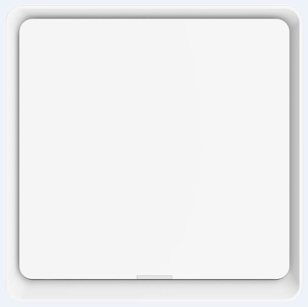 DIO-1G-SW-BEE-N White  Dion 1 Gang switch with one relay (with N neutral)  White