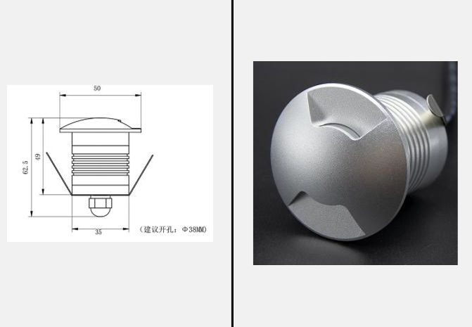 Outdoor Light Underground Light W