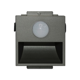 CLK-LED-PIR-GRY LED Mechanic Footlight with sensor gray