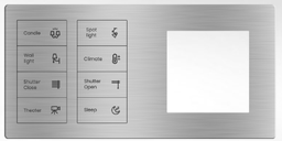 TIS-SIR-8G-2F-GRY Sirius 8B 2Frame Gray