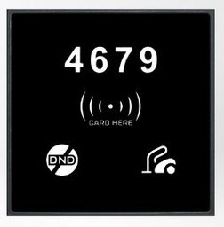 TIS-MER-HTL-RF Mercury Hotel Door Bell with Services WITH RF